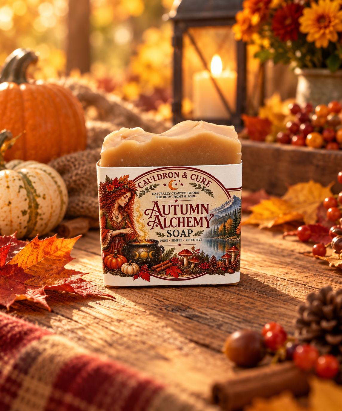 Autumn Alchemy Cold Processed Soap