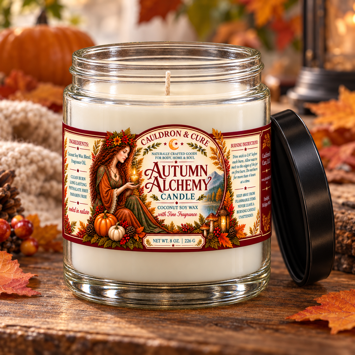 Autumn Alchemy Candle~8 Ounce