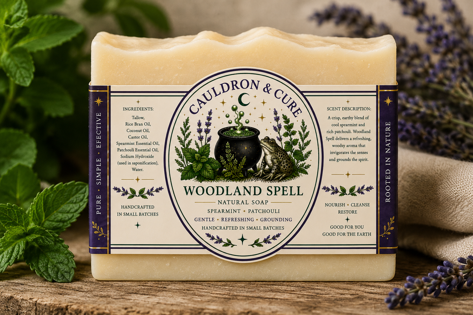 Woodland Spell Cold-Processed Soap